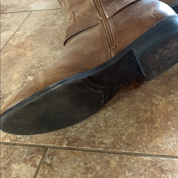Leather tall boots 8.5 - Picture 6 of 6